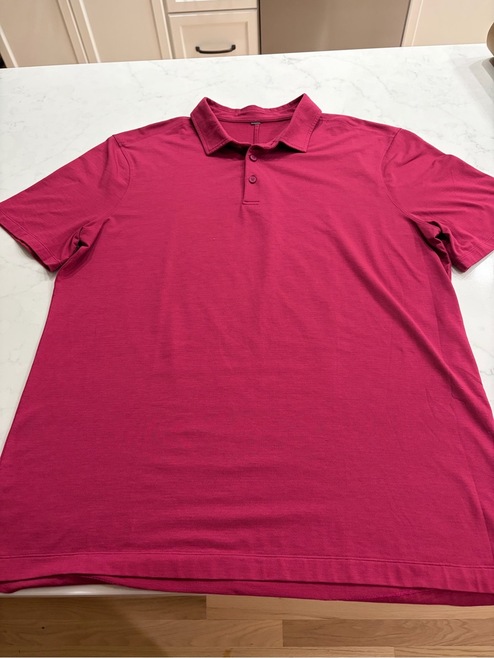 lululemon athletica Men's Polo Shirt - Fuchsia Pink